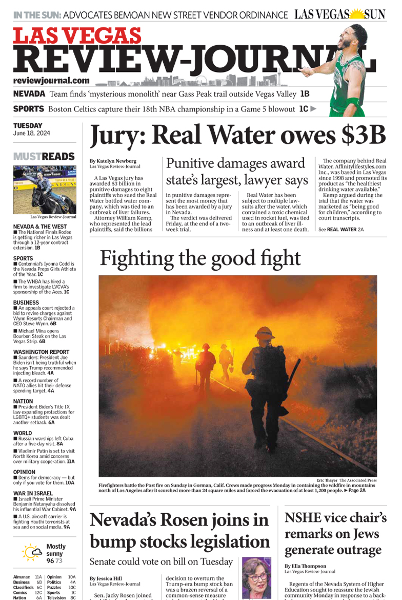 Kemp Jones attorneys fighting for ALS victims in Las Vegas