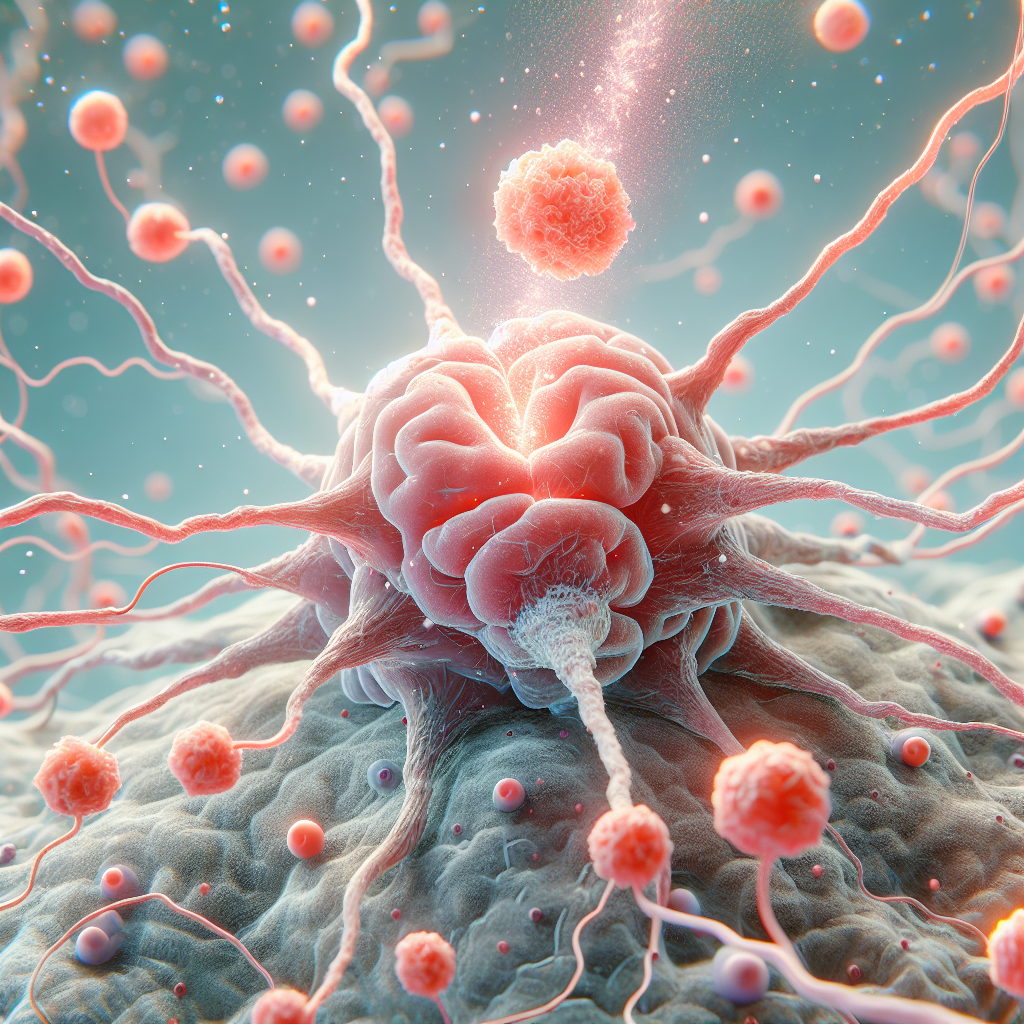 Render a detailed, high-quality, photorealistic image that represents the concept of immune activation in the brain. Specifically, highlight the significant role of TREM2 protein in neuroinflammation related to Amyotrophic Lateral Sclerosis (ALS). Depict this through the use of natural light and soft shadows in the image. The image could entail neurons in the brain undergoing an inflammation process, with the TREM2 protein playing a critical role.