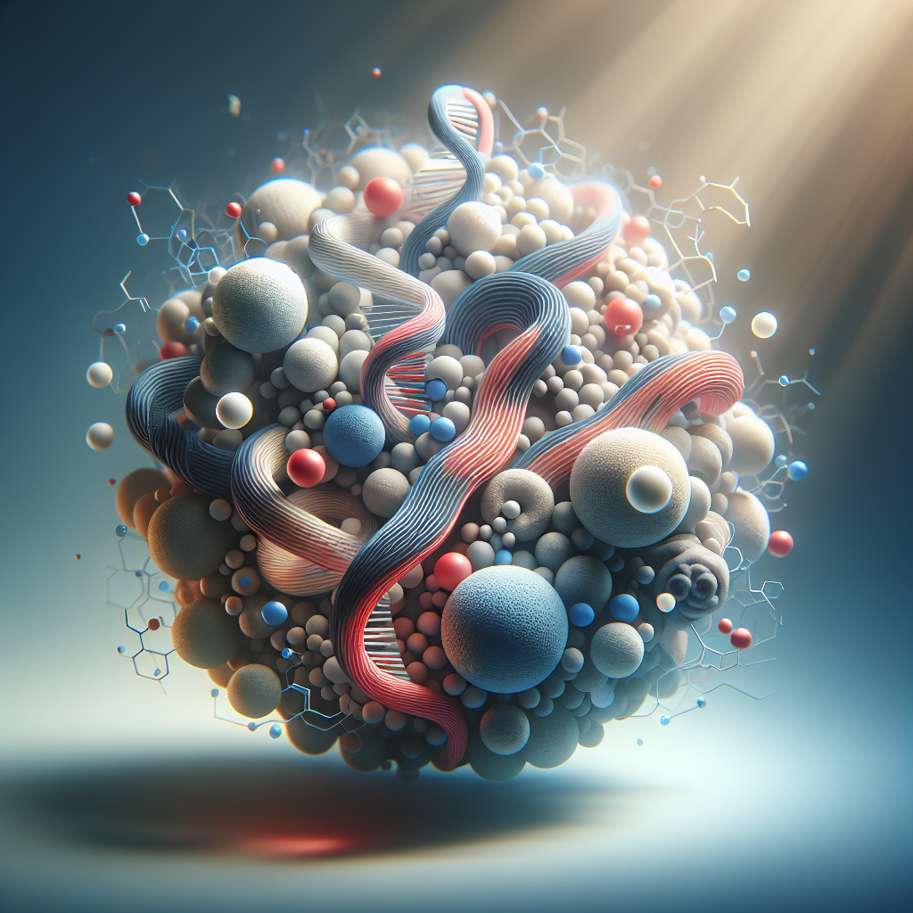 Create a high-quality, photorealistic image that depicts an abstract representation of Tofersen SOD1 - an antisense therapy for ALS. Illustarate it as a must-have groundbreaking medical treatment. Use natural lighting and soft shadows to imply positivity and hope associated with this therapy.