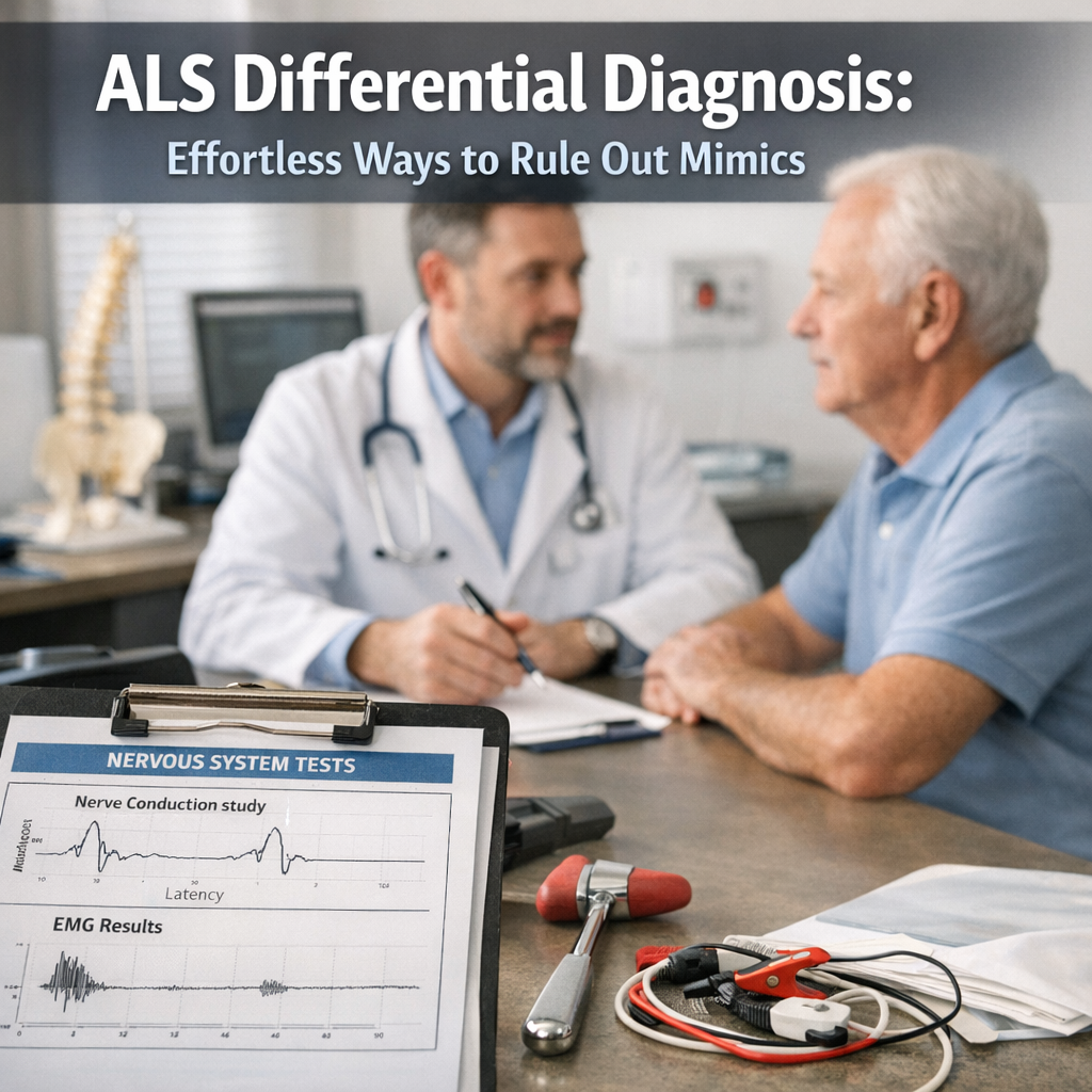 Illustration of ALS Differential Diagnosis: Effortless Ways to Rule Out Mimics