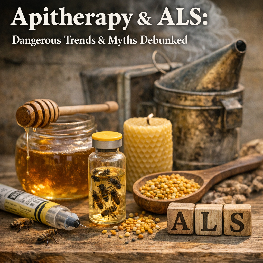 Illustration of Apitherapy ALS: Dangerous Trends & Myths Debunked
