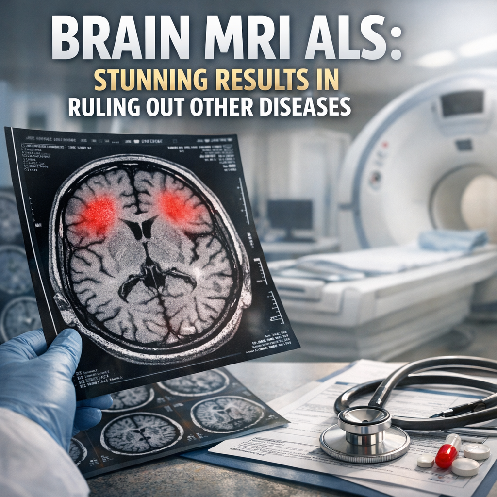 Illustration of Brain MRI ALS: Stunning Results in Ruling Out Other Diseases