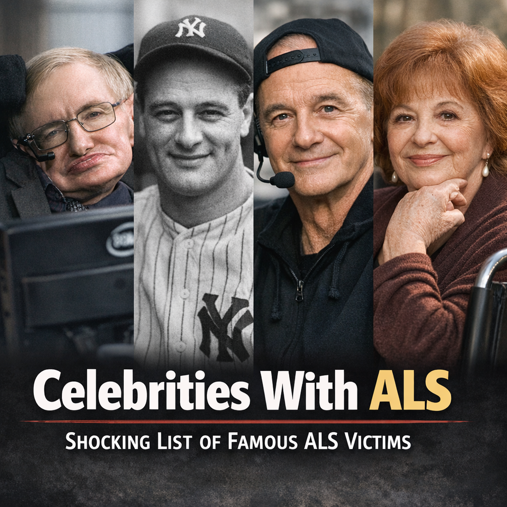 Illustration of Celebrities With ALS: Shocking List of Famous ALS Victims