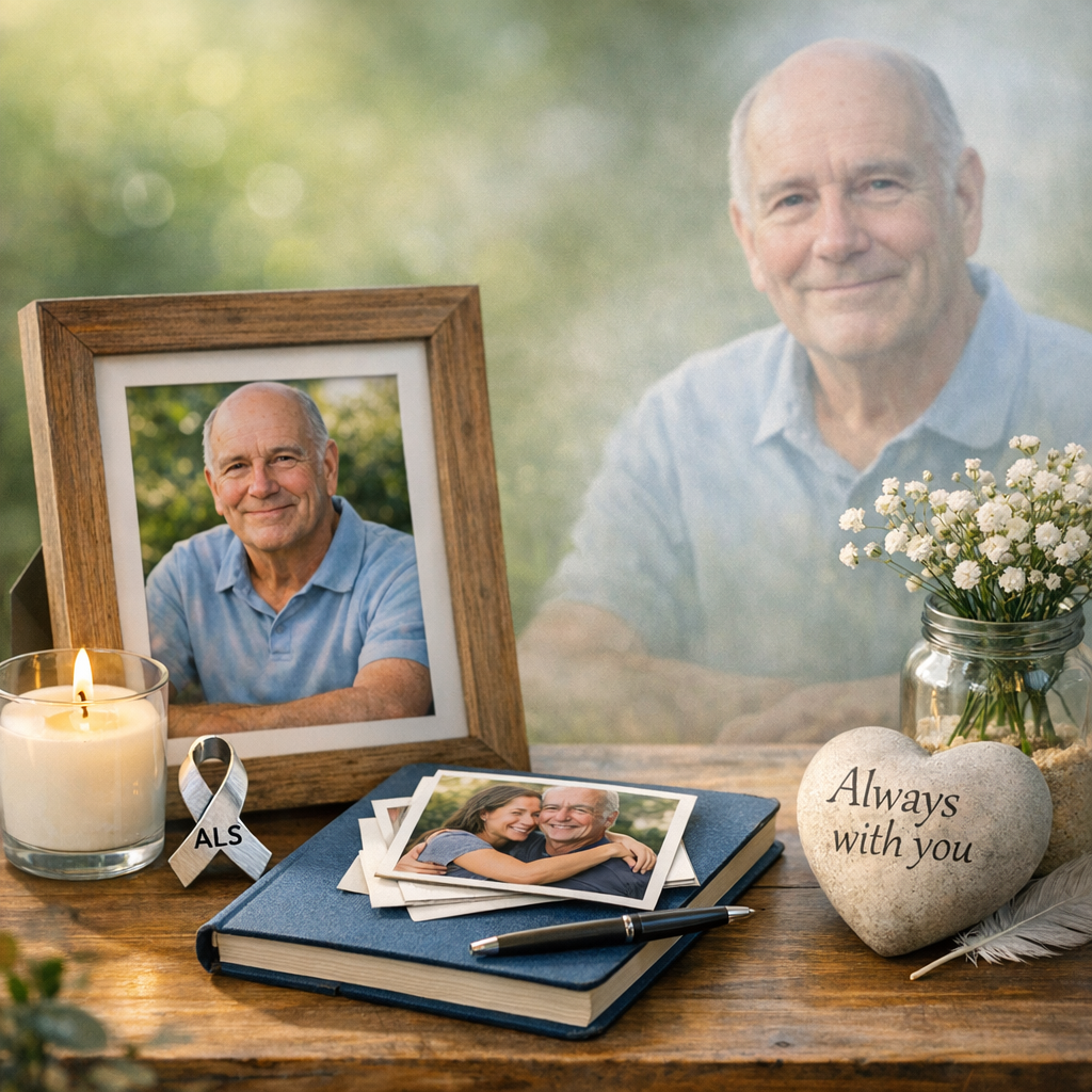 Illustration of Continuing Bonds: Effortless Ongoing Support After ALS Grief