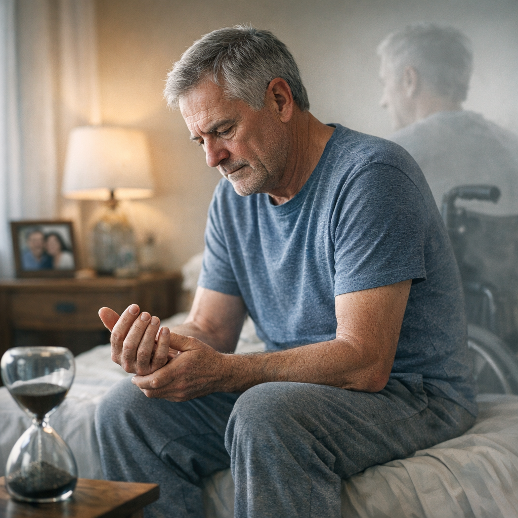 Illustration of Gradual ALS Onset: The Silent Thief Behind Sudden Loss