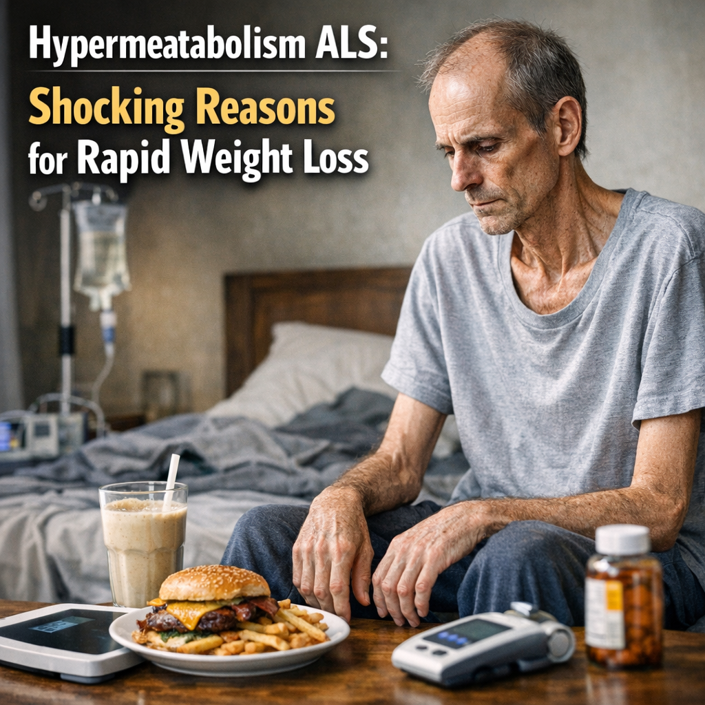 Illustration of Hypermetabolism ALS: Shocking Reasons for Rapid Weight Loss