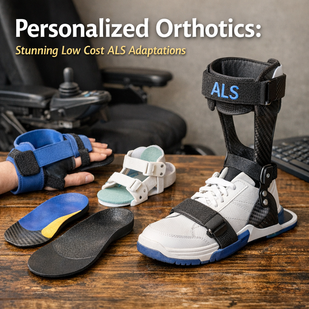 Illustration of Personalized Orthotics: Stunning Low Cost ALS Adaptations