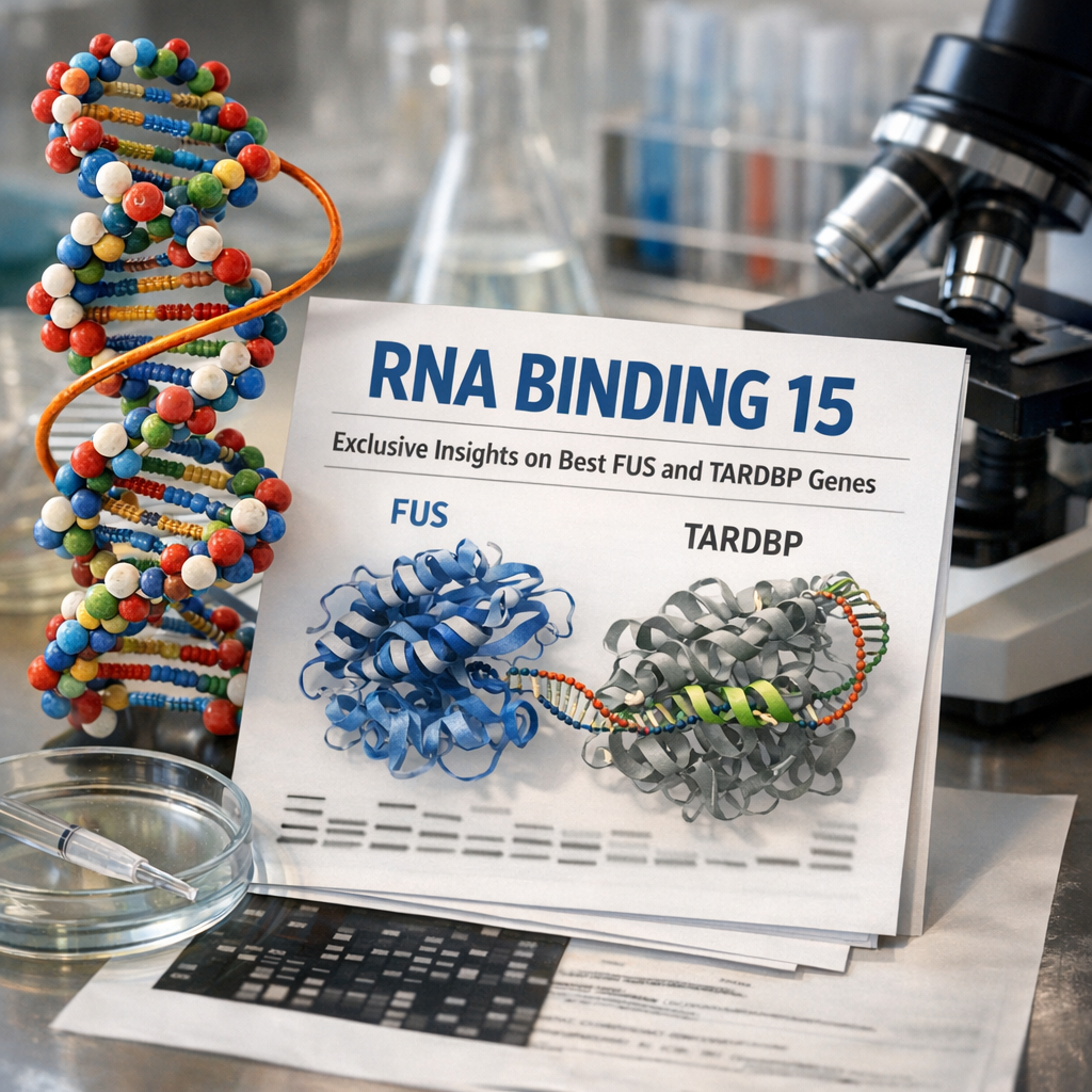 Illustration of RNA Binding 15: Exclusive Insights on Best FUS and TARDBP Genes