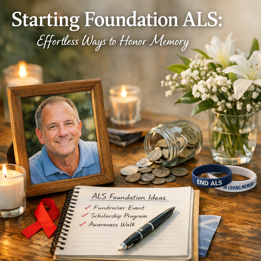 Illustration of Starting Foundation ALS: Effortless Ways to Honor Memory