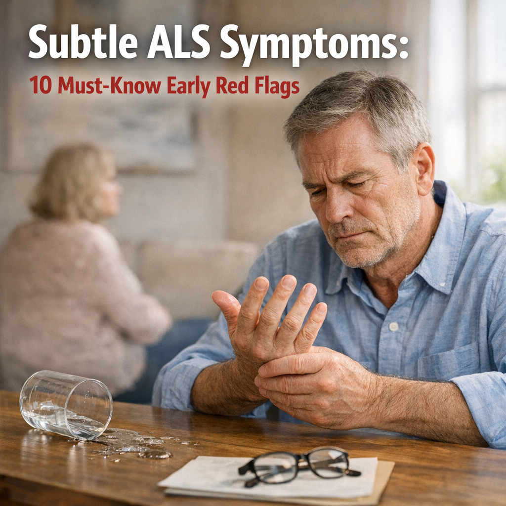 Illustration of Subtle ALS Symptoms: 10 Must-Know Early Red Flags